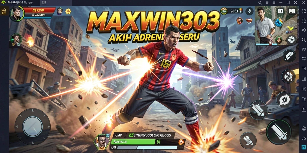 Tampilan gameplay MAXWIN303 yang penuh aksi dan adrenalin.