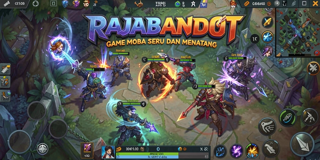 Screenshot RAJABANDOT menampilkan aksi gameplay yang mendebarkan.
