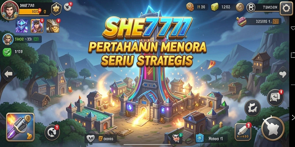 Menampilkan aksi menara pertahanan yang seru dan strategis.